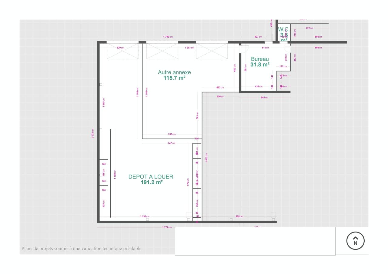 Local d'activité Metz 491m² Location local d'activité Metz Moselle OLACT2531301 7